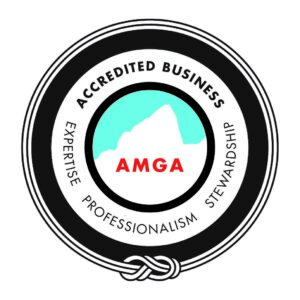 AMGA accredited business logo.